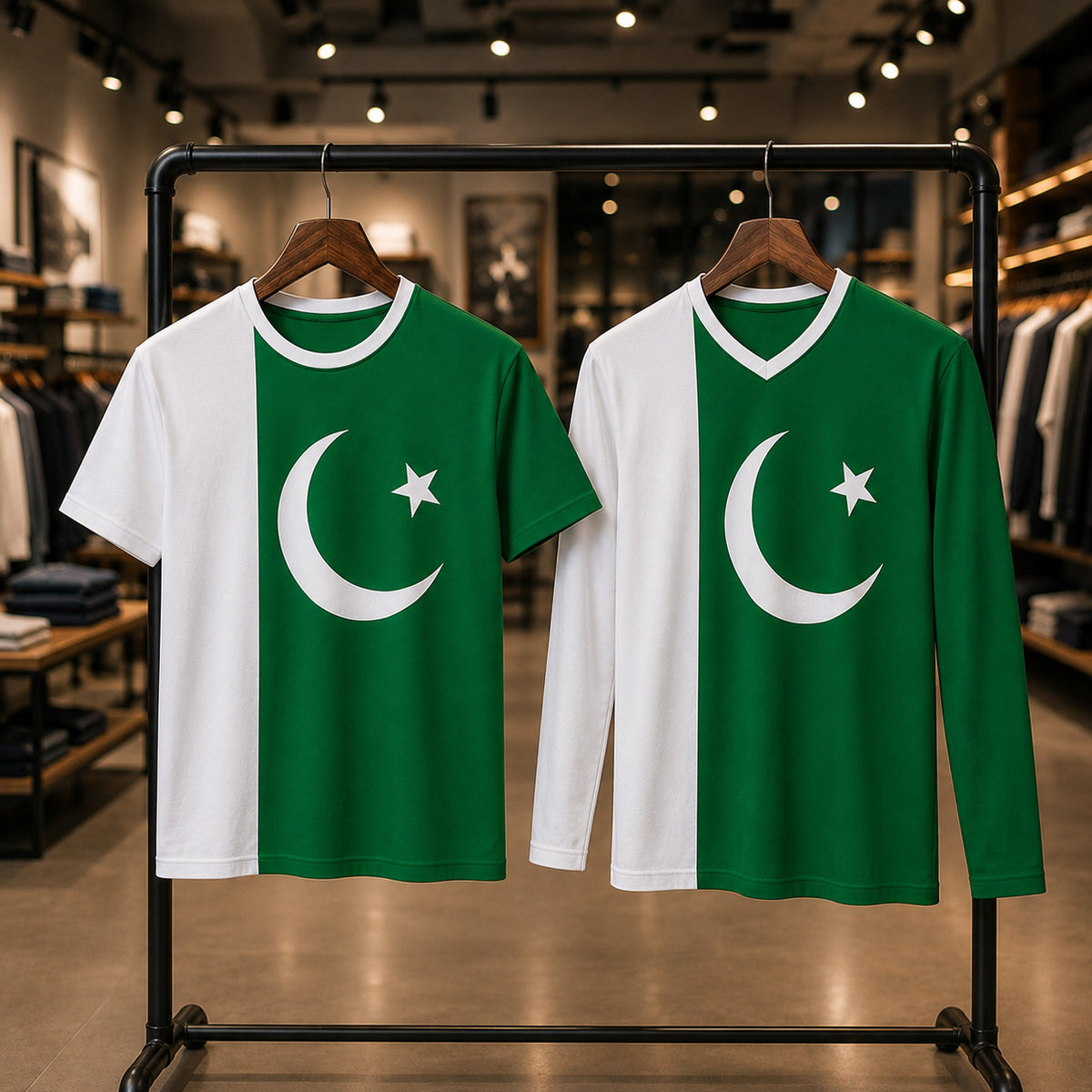 Pack Of 2 14-August Azadi Tshirt's Deal. D-37 V2
