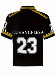 Dry-Fit 3D FLY-1987 Printed Style Half-Sleeve Polo Summer Tshirt. MS3DP-17 V2