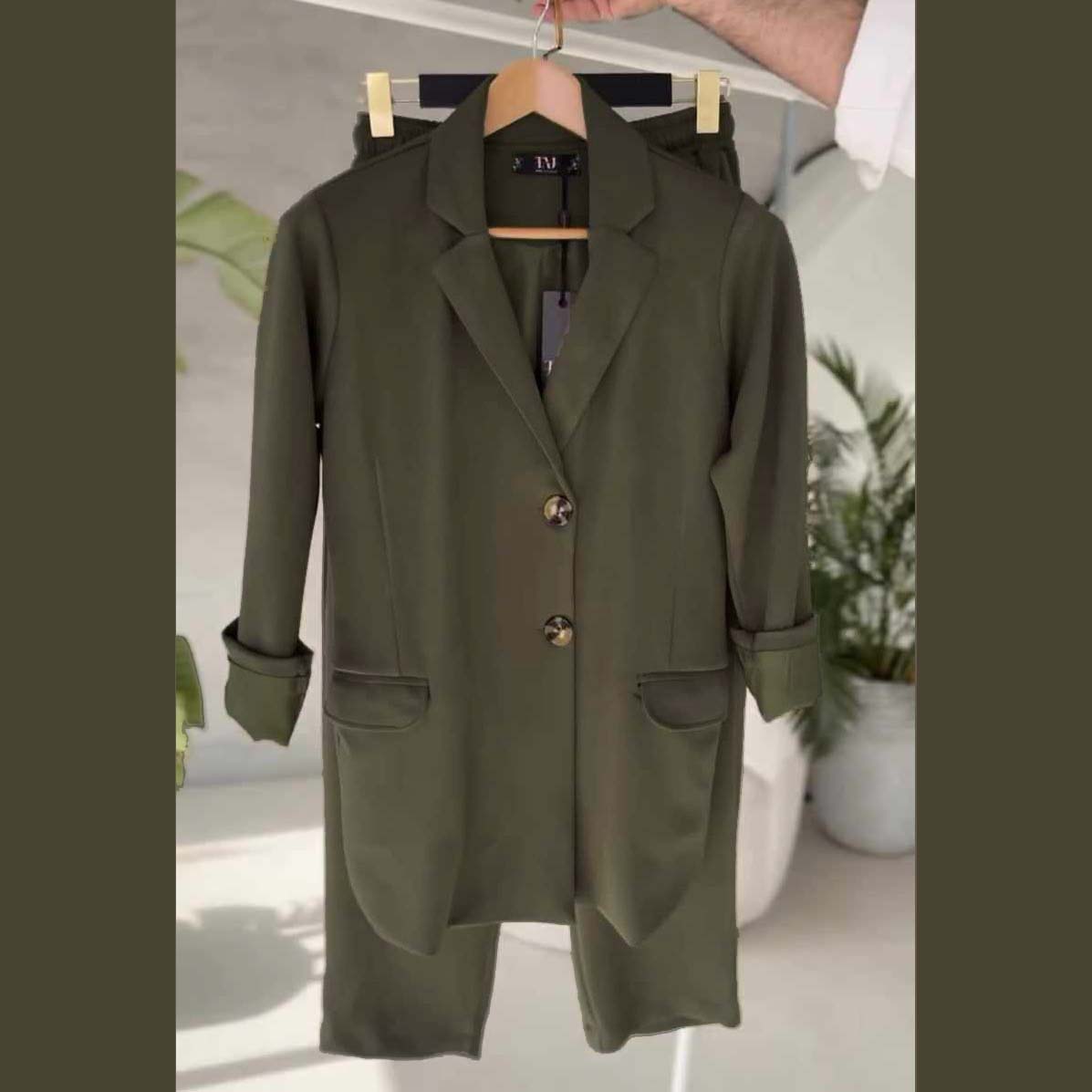 Dlanxa Blazer Style 2-Pcs Winter Suit. WWTS-14