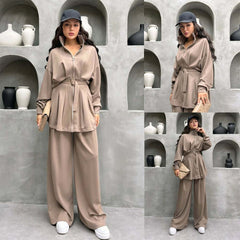 Pintex Belt Style Premium Quality Winter 2-Pcs Tracksuit For Her. WWTS-39