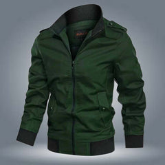 Moto Style Winter Zipper Jacket. MWJ-404