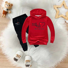 MD Life-Line Kids Hoodie Style 2-Pcs Winter Tracksuit.