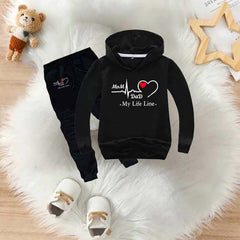 MD Life-Line Kids Hoodie Style 2-Pcs Winter Tracksuit.