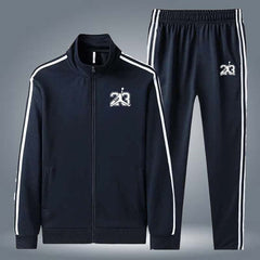 3-Stripe Casual 2-Pcs Winter Tracksuit. D-5