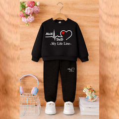 MD Life-Line Kids Sweat Style 2-Pcs Winter Tracksuit. KWTS-02