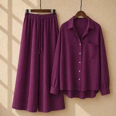 Alenza Western Shirt Style 2-Pcs Stiched Co-Ord Set. V2