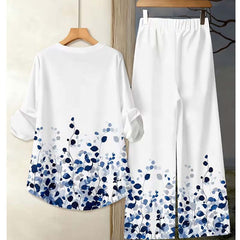 Binara Printed Western Shirt Style 2-Pcs Stiched Co-Ord Set. PCS-05