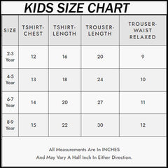Kid's Funky Printed 2-Pcs Summer Suit. KSPS-07